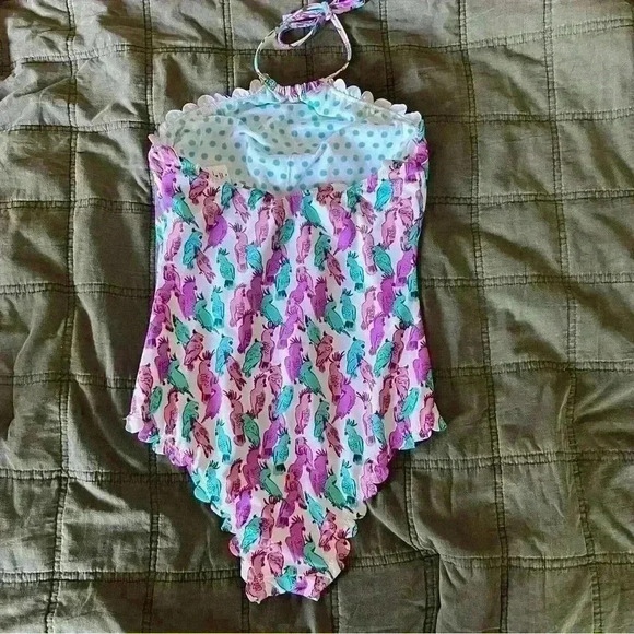 Sugar Coast by Lolli one piece parrot swimsuit - Picture 3 of 8